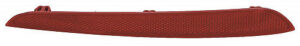 Bmw 5 Bumper Cover Rear Bumper Reflector Passenger Side Includes Hybrids Without M Pkg 2017-2020 Capa