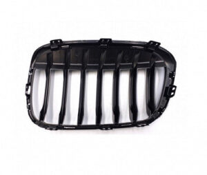 Bmw X1 Grille Painted Silver/Chrome Frame For X-Line 2016-2019