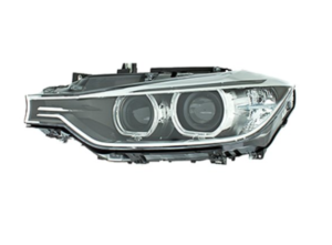 Bmw 3 Headlight Bi-Hid Headlight Driver Side W/ Adaptive Without Logo Sedan 2012-2015 (Oe 63117338707)