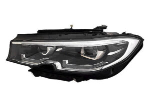 Bmw 3 Led Head Light Driver Side Chrome Adaptive Lights 330I/Xdrive 19-22 M340I/Xdrive 2020-2022 (Oe 63118496159)
