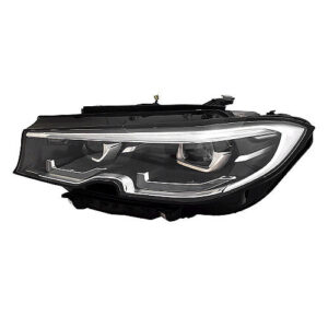 Bmw 3 Led Head Light Driver Side Chrome Adaptive Lights 330I/Xdrive 19-22 M340I/Xdrive 2020-2022 (Oe 63118496159)