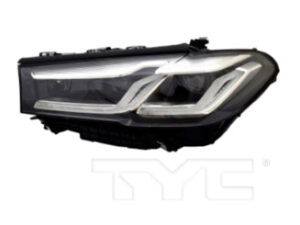 Bmw 5 Headlight LED Driver Side Without Shadow Line 530I/540I/M5/M550I 2021-2023 (63119479265)