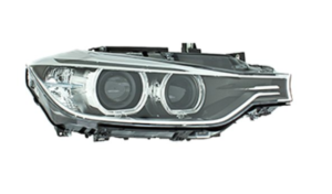 Bmw 3 Headlight Bi-Hid Headlight Passenger Side W/ Adaptive Without Logo Sedan 2012-2015 (Oe 63117338708)