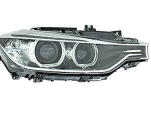 Bmw 3 Headlight Bi-Hid Headlight Passenger Side W/ Adaptive Without Logo Sedan 2012-2015 (Oe 63117338708)