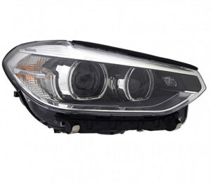 Bmw X4 Led Head Light Passenger Side Adaptive Without Matrix Beam X3 2018-2021 X4 2019-2021 (Oe 63117466122)