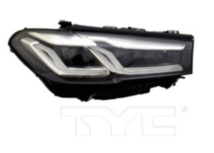 Bmw 5 Headlight LED Passenger Side Without Shadow Line 530I/540I/M5/M550I 2021-2023 (63 11 9 479 266)