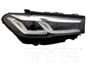 Bmw 5 Headlight LED Passenger Side Without Shadow Line 530I/540I/M5/M550I 2021-2023 (63 11 9 479 266)