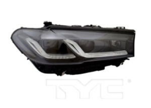 Bmw 5 Headlight LED Passenger Side W/ Shadow Line 530I/540I/M5/M550I 2021-2023 (63118084380)