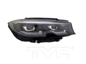 Bmw 3 Led Head Light Passenger Side W/ Adaptive Without Logo 330E 20-22/Xdrive 21-22 330I/Xdrive 19-22 (63115A243A4)