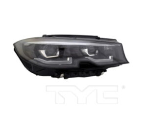 Bmw 3 Led Head Light Passenger Side W/ Adaptive Without Logo 330E 20-22/Xdrive 21-22 330I/Xdrive 19-22 (63115A243A4)