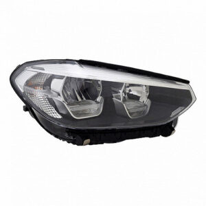 Bmw X3 Headlight Passenger Side Led Low Beam/Halogen High Beam Without Adaptive 2018-2021 (63117466128)