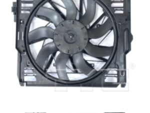 Bmw 7 Rad/Cnd Fan Assy 3.0L Turbocharged W/ Brushless Motor 550I/Gt 10-17 640I 14-19 740I/Li 11-15 (Oe 17 42 599 494)