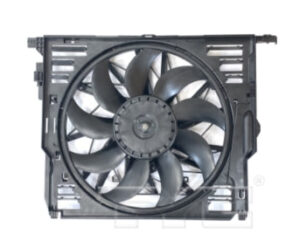 Bmw 7 Rad/Cnd Fan Assy 4.4L V8 W/ Brushless Motor 550I/Gt 10-17 650I 12-18 750I/Li 09-15 (Oe 17 41 4 578 976)