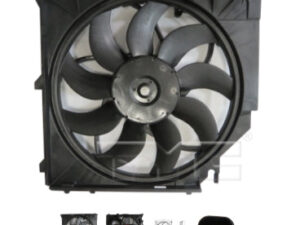 Bmw X3 Rad/Cnd Fan Assy 600 Watt W/ Brushless Motor 2004-2010 (17113442089)
