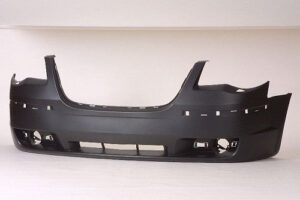 Chrysler Town Bumper Cover Front Bumper Primed With Washer And Chrome Inserts 2008-2010