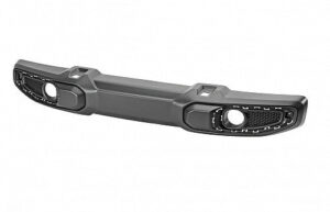 Jeep Wrangler Bumper Cover Front Bumper Plastic W/ Separate Fog Bezel Dark Gray Sahara/Rubicon Wrangler_Jl 18-25 Gladiator 20-25 (6Bu44Rxfab)