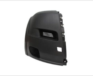 Ram Promaster Bumper Cover Bumper Passenger Side Textured Black Without Sensors & Fog Lights 15-3500 2019-2022