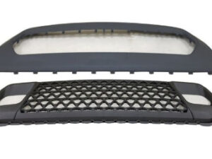 Jeep Compass Bumper Cover Front Bumper Grille Textured Black With Gray Frame Trailhawk 2022-2025