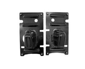 Ram 1500 Bumper Cover Front Bumper Bracket Set (Driver Side+Passenger Side) Steel Exc Rebel/Trx 1500 2019-2024