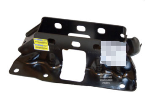 Ram 2019-2024 Bumper Cover Front Bumper Mounting Brackek Steel Driver Side=Passenger Side For 2500/3500 2019-2024 Capa