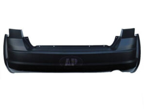 Dodge Journey Bumper Cover Rear Bumper Primed 2.4L Single Exhaust Without Sensors 1-Piece Type 2009-2020