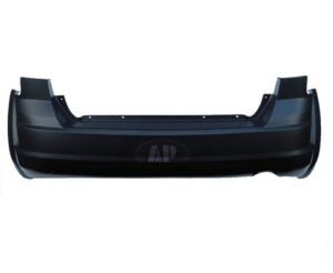 Dodge Journey Bumper Cover Rear Bumper Primed 2.4L Single Exhaust Without Sensors 1-Piece Type 2009-2020