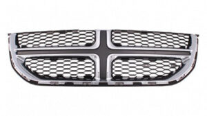 Dodge Grand Grille Black With Chrome Moulding Caravan 2011-2020 & Cargo-Van-Ram 2012-2015