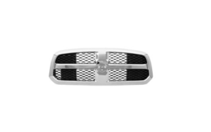 Ram 2011-2018 Grille Chrome/Black Insert Exc Rebel/Warlock Pu-Ram-1500 13-18/Classic 19-24
