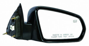 Chrysler Sebring Mirror Passenger Side Heated Glass Non-Folding Sedan 2007-2009