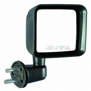 Jeep Wrangler Mirror Passenger Side Swing Away Type Full/Half Doors Wrangler 07-17/ Wrangler Jk 2018