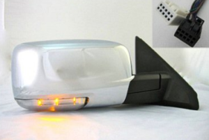 Ram 2009-2010 Mirror Passenger Side Chr/Pwr/Htd/Signal/Puddle Without Tow Ram 1500 09-10/25-3500 2010 Pickup-Ram-15-2500 11-13