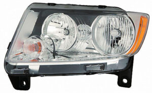 Jeep Grand Halogen Head Light Driver Side 2011-2013
