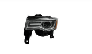 Jeep Grand Hid Head Light Driver Side Chrome Bezel W/ Adaptive For Summit Grand_Cherokee 2014-2015