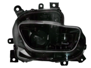 Jeep Cherokee Hid Head Light Driver Side Black-Bezel 2014-2018