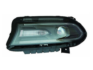 Dodge Charger Headlight Halogen Headlight Driver Side W/ Led Daytime Running Light Without Logo 2015