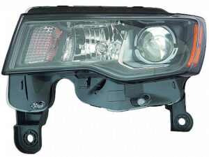 Jeep Grand Headlight Halogen Headlight Driver Side Black Bezel Grand Cherokee 2017-2021/Wk 2022