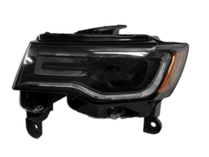 Jeep Grand Headlight Hid Headlight Driver Side Black Bezel W/ Adaptive For Limited/Trailhawk 2016-2018