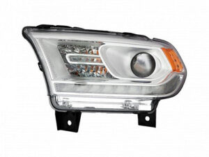 Dodge Durango Headlight Driver Side Halogen Headlight W/ Led-Daytime Running Light Chrome Bezel 2016-2020