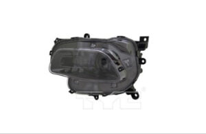 Jeep Cherokee Halogen Head Light Driver Side Black Bezel 2016-2018