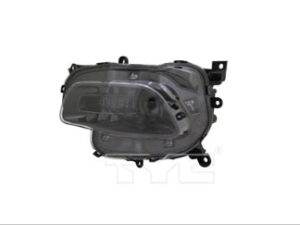 Jeep Cherokee Halogen Head Light Driver Side Black Bezel 2016-2018