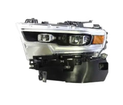 Ram 2019-2024 Headlight LED Driver Side Chrome Bezel Projector Type 1500 2019-2024 (68316085Ah)