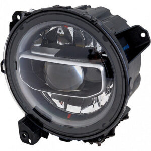 Jeep Wrangler Headlight LED Driver Side Without Logo Chrome Wrangler_Jl 2018-2022/ Gladiator 2020-2022