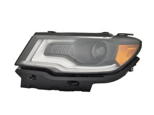 Jeep Compass Headlight Hid Headlight Driver Side W/ Led Accent Compass_Mp 2017-2021