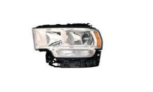 Ram 2019-2024 Headlight Halogen Headlight Driver Side Chrome Bezel Pickup-Ram-25/35/45/5500 2019-2024 Capa