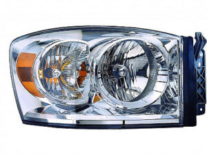Dodge Ram Headlight Ram Mega Cab / Ram1500 Passenger Side 2007-2008 / Ram2500-3500 2007-2009