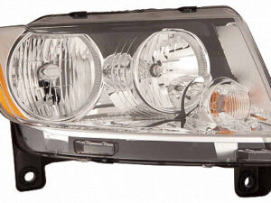 Jeep Grand Halogen Head Light Passenger Side 2011-2013