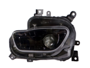 Jeep Cherokee Hid Head Light Passenger Side Black-Bezel 2014-2018