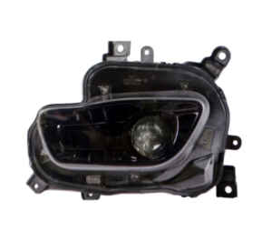 Jeep Cherokee Hid Head Light Passenger Side Black-Bezel 2014-2018