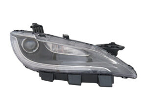 Chrysler 200 Headlight Halogen Headlight Passenger Side Chrome Trim Without Led Daytime Running Light 200_Sedan 2016-2017 Capa