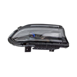 Dodge Head Headlight Halogen Headlight Passenger Side W/ Led Daytime Running Light Without Logo Charger 2015